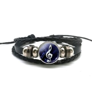 Bracelet with Glass Cabochon