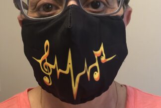 Face Mask - Heartbeat